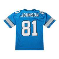 Detroit Lions Calvin Johnson Blue jersey – view 4