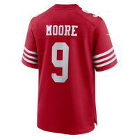 San Francisco 49ers Skyy Moore Scarlet jersey – view 3