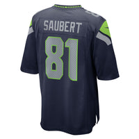 Seattle Seahawks Eric Saubert Navy jersey – view 4