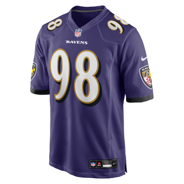 Baltimore Ravens Tony Siragusa Nike Purple Game Retired Player Jersey