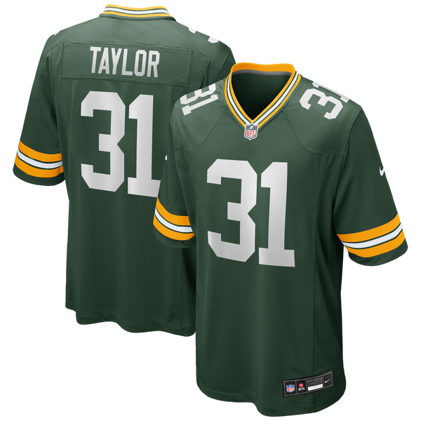 Green Bay Packers Jim Taylor Nike Green Game Retired Player Jersey