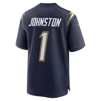 Los Angeles Chargers Quentin Johnston Navy jersey – view 4