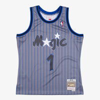 Orlando Magic Mitchell & Ness Penny Hardaway 1994 Reload Swingman Authentic Jersey Magic - Grey