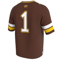 Western Michigan Broncos GameDay Greats Lightweight Collegiate Football Fashion Jersey - Brown