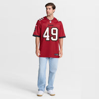 Tampa Bay Buccaneers Owen Wright Red jersey – view 7