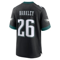 Philadelphia Eagles Saquon Barkley Black jersey – view 4
