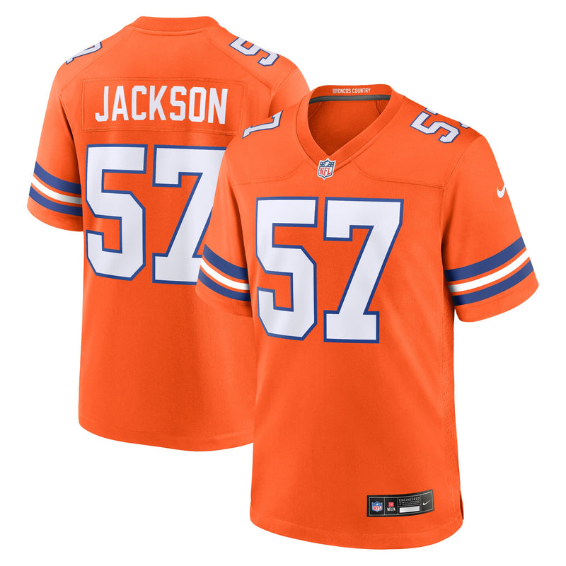 Denver Broncos Tom Jackson Orange jersey – view 1