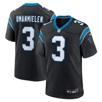 Carolina Panthers Princely Umanmielen Black jersey – view 1
