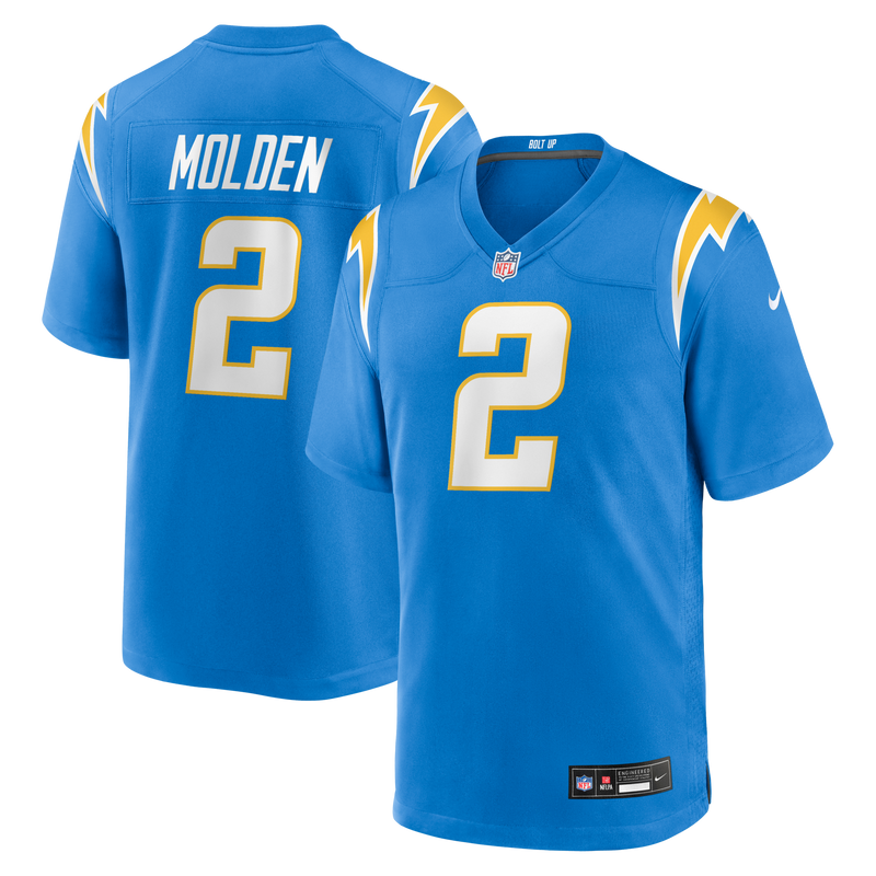 Los Angeles Chargers Elijah Molden jersey – view 1