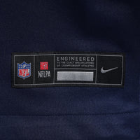 New England Patriots Caleb Lomu Nike Navy Team Game Jersey