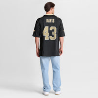 New Orleans Saints Michael Davis Black jersey – view 6
