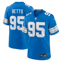 Detroit Lions Mathieu Betts Blue jersey – view 1