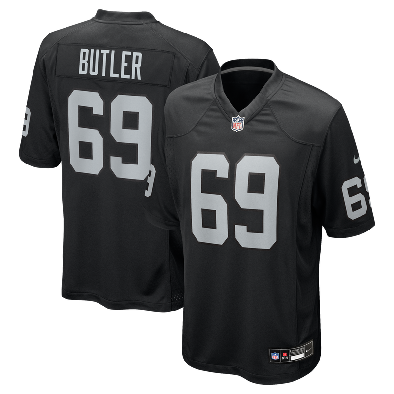 Las Vegas Raiders Adam Butler Black jersey – view 1