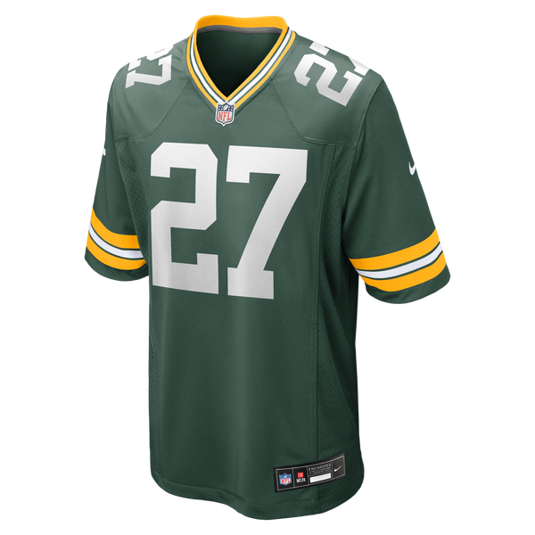 Green Bay Packers Kitan Oladapo Nike Green Game Jersey