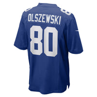 New York Giants Gunner Olszewski Royal jersey – view 4
