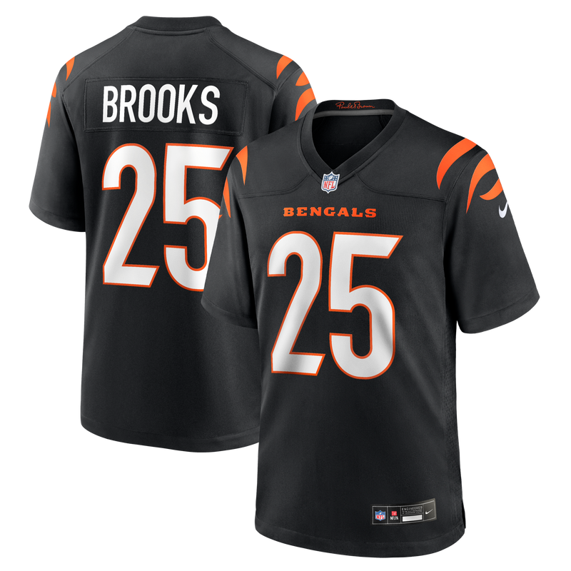 Cincinnati Bengals Tahj Brooks Black jersey – view 1