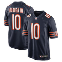 Chicago Bears Luther Burden III Navy jersey – view 2