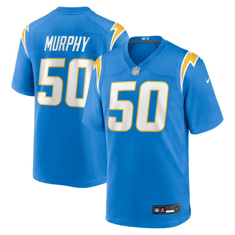 Los Angeles Chargers Caleb Murphy jersey – view 1