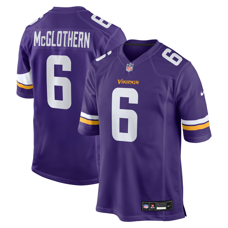 Minnesota Vikings Dwight McGlothern Purple jersey – view 1
