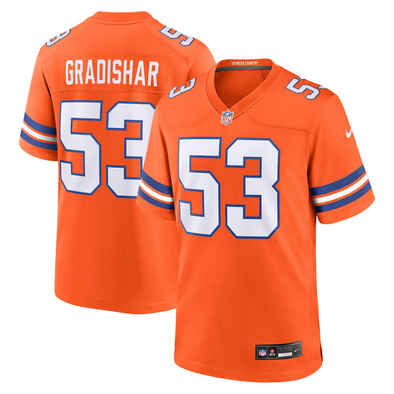 Denver Broncos Randy Gradishar Orange jersey – view 1