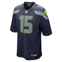 Seattle Seahawks Tory Horton Navy jersey – view 3