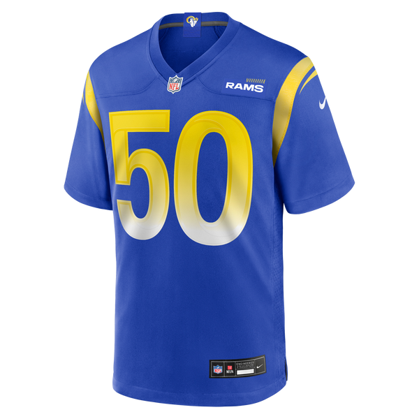 Los Angeles Rams Beaux Limmer Nike Royal Team Game Jersey