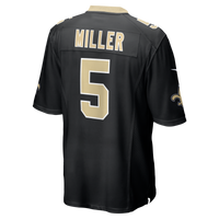 New Orleans Saints Kendre Miller Black jersey – view 3