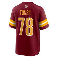 Washington Commanders Laremy Tunsil Burgundy jersey – view 4