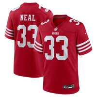 San Francisco 49ers Siran Neal Scarlet jersey – view 1
