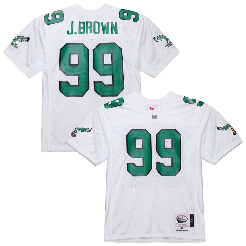 Philadelphia Eagles Jerome Brown White jersey – view 1
