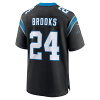 Carolina Panthers Jonathon Brooks Black jersey – view 4