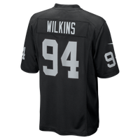 Las Vegas Raiders Christian Wilkins Black jersey – view 3