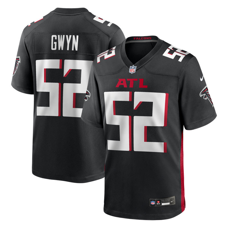 Atlanta Falcons Jovaughn Gwyn Black jersey – view 1