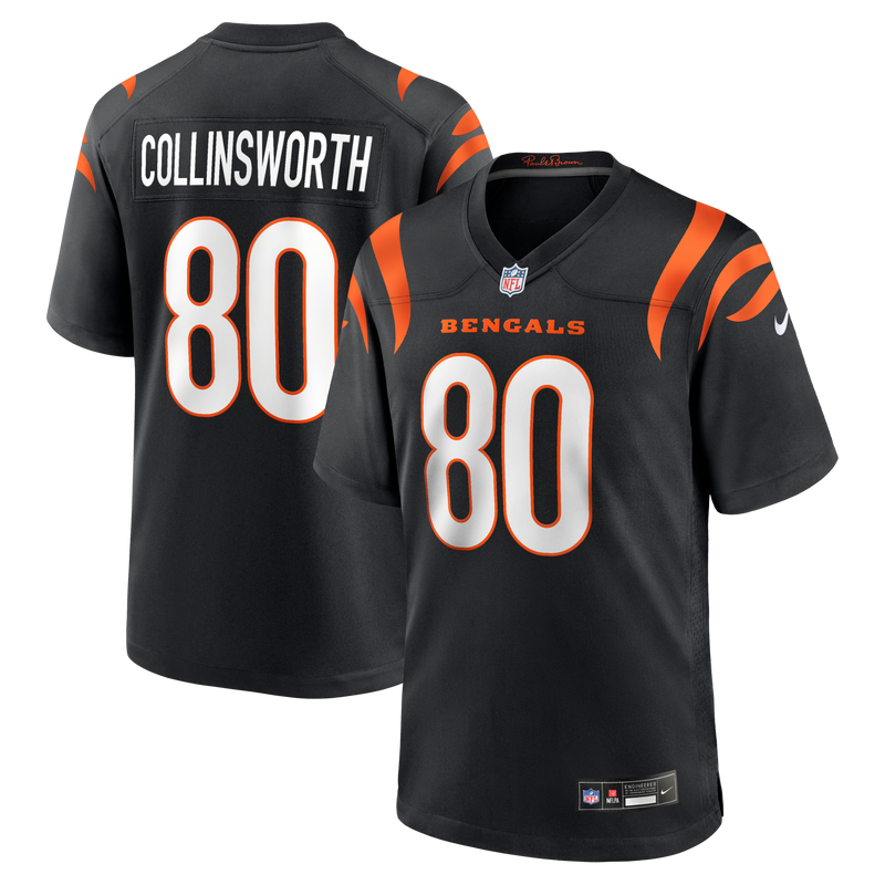 Cincinnati Bengals Cris Collinsworth Black jersey – view 1