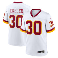 Washington Commanders Austin Ekeler White jersey – view 2