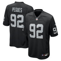 Las Vegas Raiders JJ Pegues Black jersey – view 1
