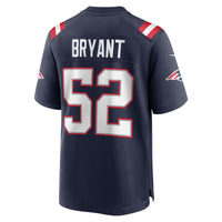 New England Patriots Marcus Bryant Navy jersey – view 4