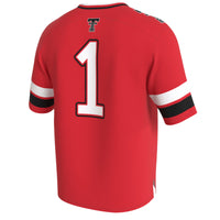 Texas Tech Red Raiders GameDay Greats Lightweight Collegiate Football Fashion Jersey - Red