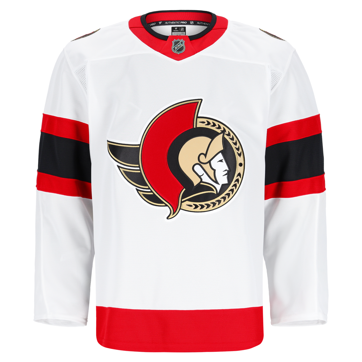 Ottawa Senators Fanatics White Away Authentic Pro Jersey