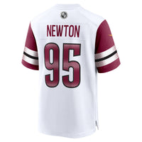 Washington Commanders Jer'Zhan Newton White jersey – view 4