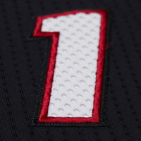 Miami Heat Mitchell & Ness Chris Bosh 2012 Road Finals Authentic Jersey - Black