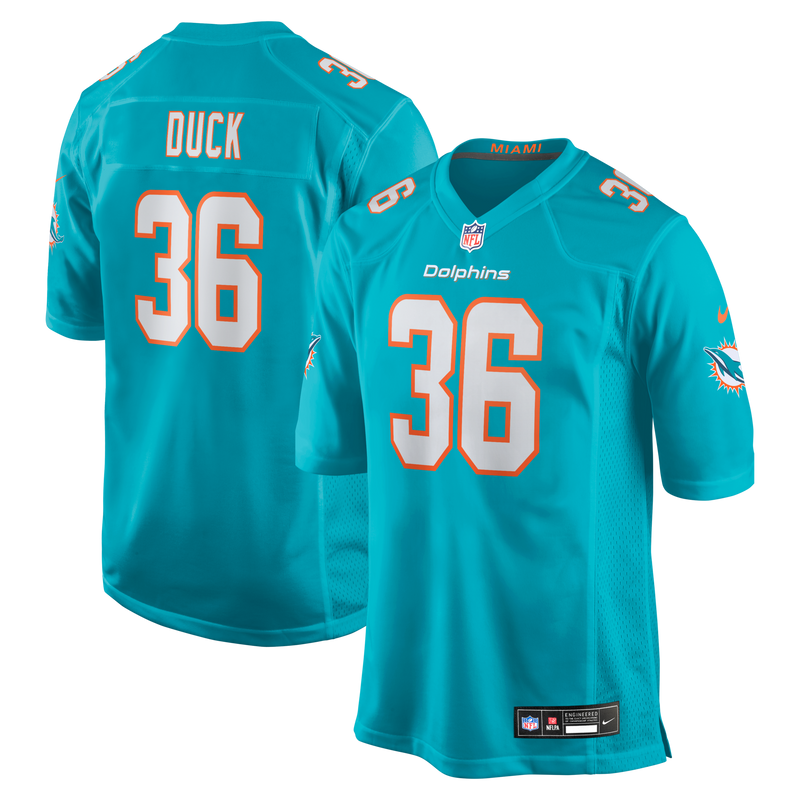 Miami Dolphins Storm Duck Aqua jersey – view 1