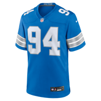 Detroit Lions Mekhi Wingo Blue jersey – view 2