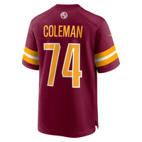 Washington Commanders Brandon Coleman Burgundy jersey – view 4