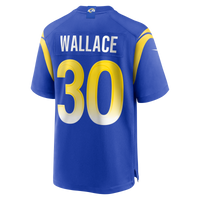 Los Angeles Rams Josh Wallace Royal jersey – view 3