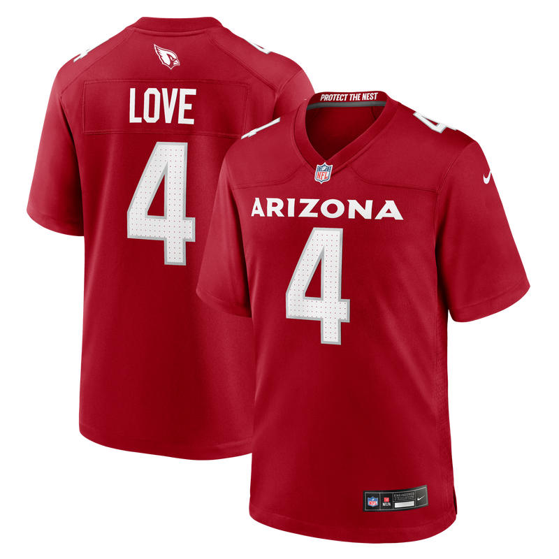Arizona Cardinals Jeremiyah Love Cardinal jersey – view 1