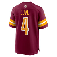 Washington Commanders Frankie Luvu Burgundy jersey – view 4