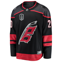 Carolina Hurricanes Sebastian Aho Fanatics Black 2026 Stanley Cup Final Home Breakaway Jersey