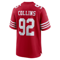 San Francisco 49ers Alfred Collins Scarlet jersey – view 3