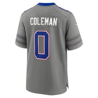 Buffalo Bills Keon Coleman Gray jersey – view 4